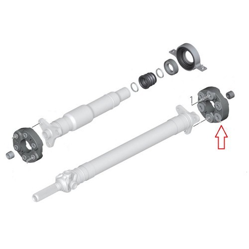 Selettore di trasmissione MEYLE HD 125 mm per BMW Serie 1 E81 E87 E87LCI Berlina E82 Coupé e E88 Cabrio (03/2003-10/2013) - senza ferramenta - BS40064