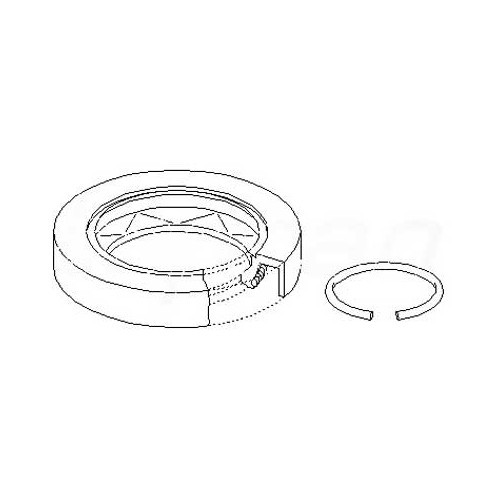 Gear oil seal for rear axle cardan joint bell - BS42000