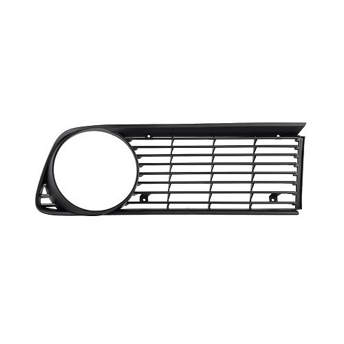  Grille de calandre pourtour de phare droit noire pour BMW Série 02 E10 phase 2 (09/1973-07/1977) - BT20002 