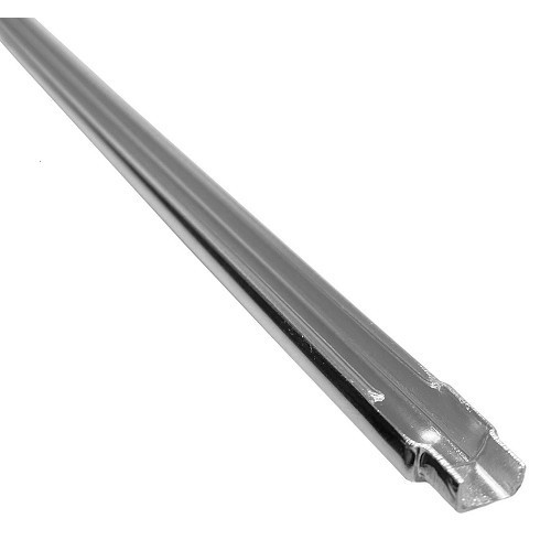 Verchroomde aluminium sierlijst tussen lampen op achterskirt voor BMW 02 Serie E10 fase 2 (09/1973-07/1977) - BT20011