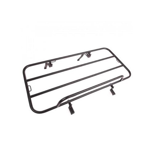 Matte black stainless steel luggage rack for BMW Z3 E36 Roadster phase 1 (12/1994-03/1999) - narrow track - BT30000