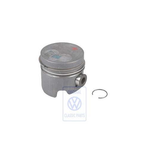  1 complete piston with rings, dimensions 76.5mm - C018361 