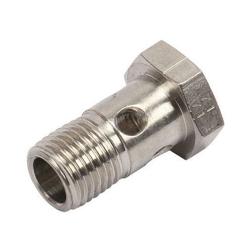 Banjo socketed screw to fasten return water hose to turbo - C018577