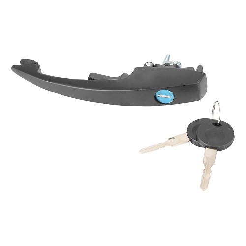  1 Black door handle forBeetle 68-> - C025039 