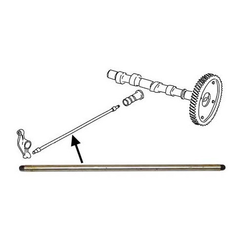  Tige culbuteur origine pour Volkswagen Coccinelle & Combi 1200 - C027295 