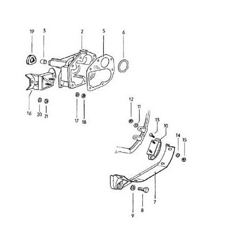 Runddichtung 0,1 mm Dosennase Split Case synchronisiert - C028540