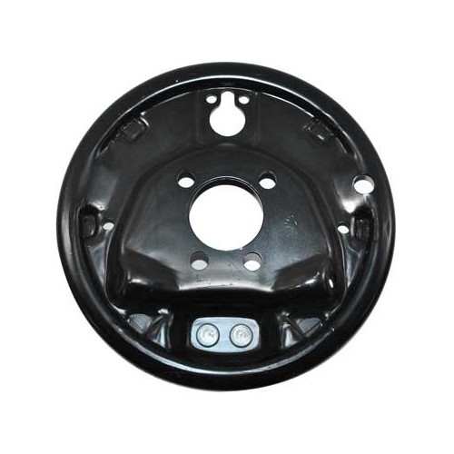  Left rear drum brake backing plate for Golf 1 and Scirocco '79->'82 - C038767 