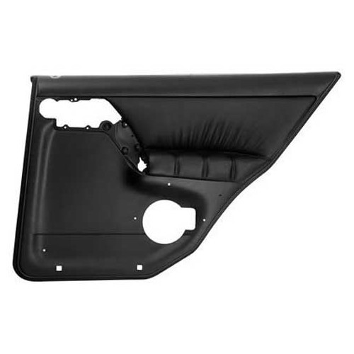  Pannello portiera posteriore destra in pelle nera per Golf 3 - 4 porte - C053365 