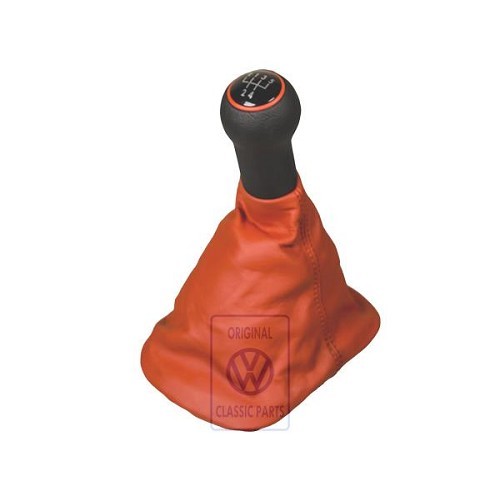  Pommeau de levier de vitesses avec soufflet en cuir pour Golf 4 Colour-Concept - C054409 