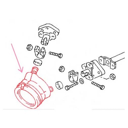 Steering angle unit for Transporter 79 ->92 - C061435