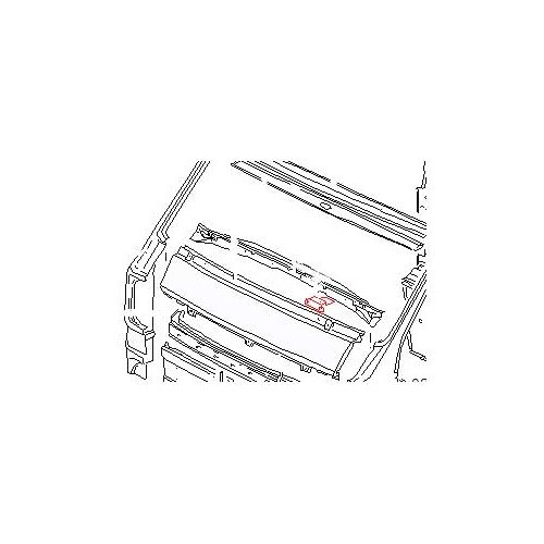  Pedaalsteun voor Transporter T3, 79 ->92 - C062368 