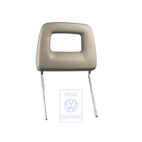  Poggiatesta "Beige Sahara" con aste piegate per VW LT dal 1993 al 1995 - C063400 