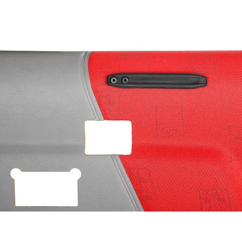 Pannello porta laterale scorrevole per VW Transporter T4 edizione speciale Tim&Tom rosso - C108523