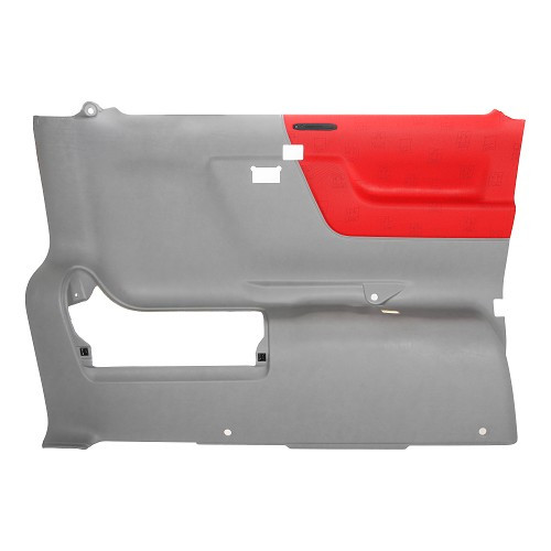  Panneau de porte latérale coulissante pour VW Transporter T4 série spéciale Tim&Tom rouge - C108523 