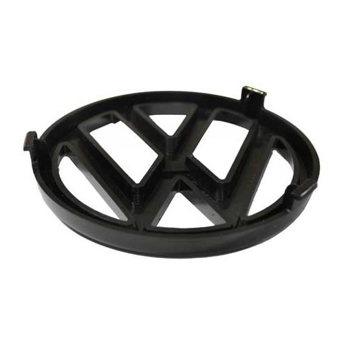 Griglia radiatore nera 84mm logo VW 7 barre per VW Polo 2 86C GT G40 (09/1985-09/1989) e VW Jetta 2 (12/1983-07/1987) - C132832