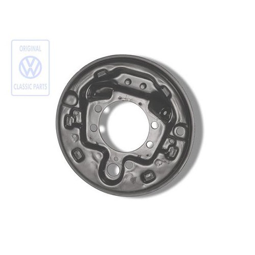  Flange traseira direita do travão de tambor para VW Transporter T4 de 1990 a 1995 - C148537 