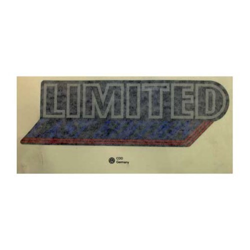  Emblem "LIMITED LAST EDITION". - C156517 