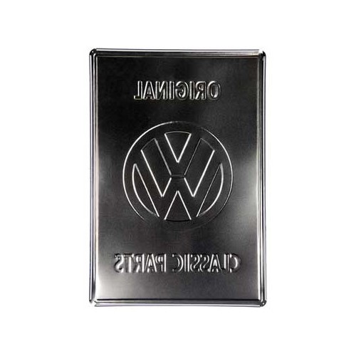 Metalen plaat "Original VW Classic Parts" - C168196