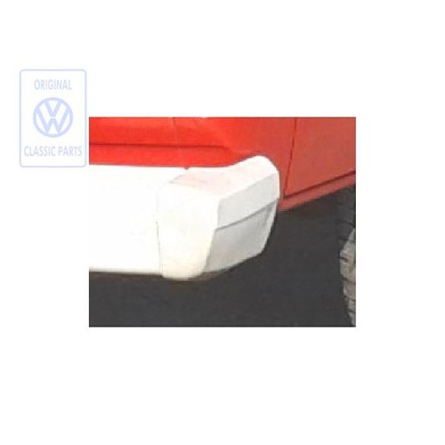  1 front left or rear rightwhite bumper cap for Transporter 79 ->92 - C174577 