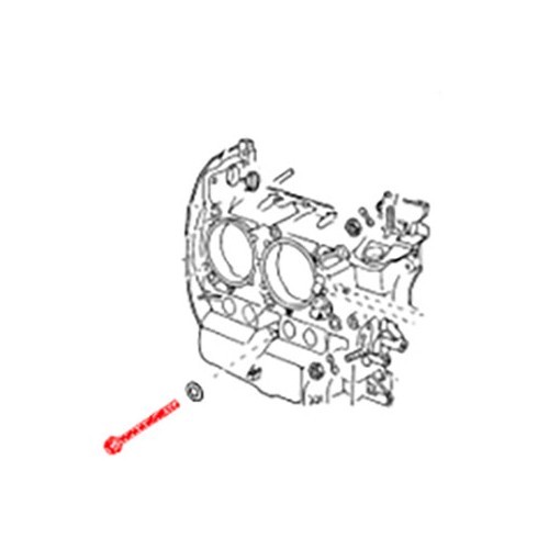  Parafuso de bloco de motor Tipo 4 para Combi  - C181960-2 