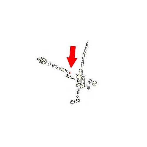  5-speed gear lever ring for Transporter 82 ->92 - C197389 