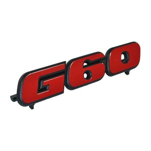 G60 griglia radiatore distintivo 4 barre per VW Golf 2 GTI G60 (08/1988-07/1991)  - C198223