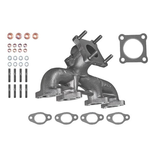  Exhaust manifold for Golf 1 cabriolet 1.8 GLi (2H) - C208123 