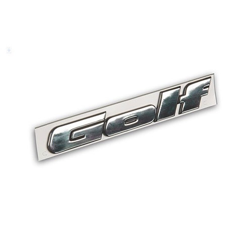     
                
                
    Emblème adhésif GOLF chromé de face arrière pour VW Golf 3 (08/1991-08/1998) - sans niveau de finition - C211636
