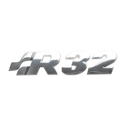 Logotipo "R32" no painel traseiro do Golf 4 - C233362