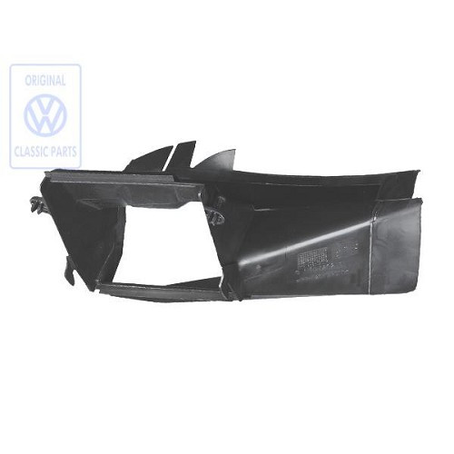  Front left air guide in bumper for VW Golf 3 with additional radiator - C235123 