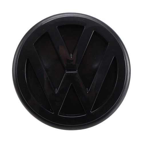 Sigla "VW" trasera negra para VW Transporter T25 de 1988 a 1992 - C243079