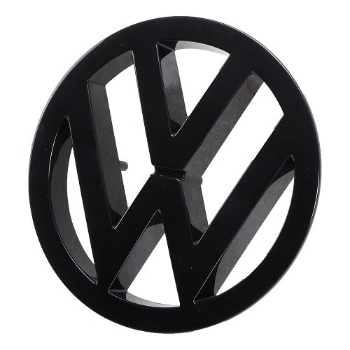 Rear VW-emblem in black for the Bus T3 - C243079