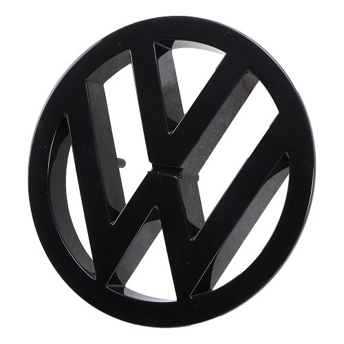 Stemma "VW" posteriore nero per VW Transporter T25 dal 1988 al 1992 - C243079