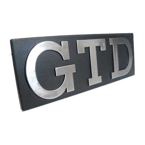  GTD radiatorrooster badge voor VW Golf 1 GTD (08/1981-12/1983)  - C243205 