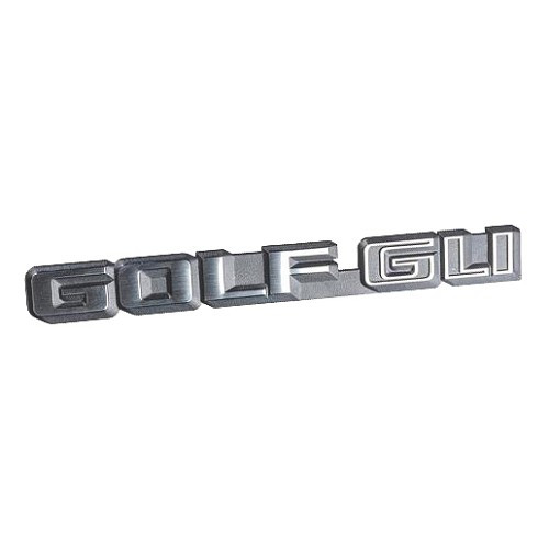     
                
                
    Emblème GOLF GLI pour coffre de Golf 1 Cabriolet GLI (08/1979-07/1982) - C265468
