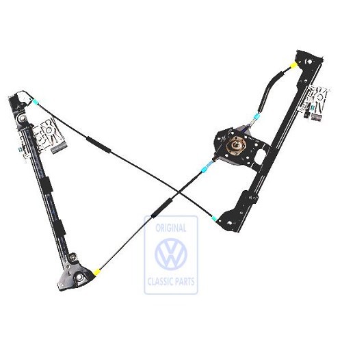  Regolatore del finestrino manuale, anteriore destro per Golf 3 Cabriolet e Golf 4 Cabriolet - C266005 