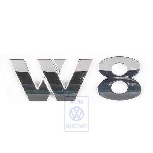  Emblema "W8" para Volkswagen Passat 5 (B5) W8  - C267505 