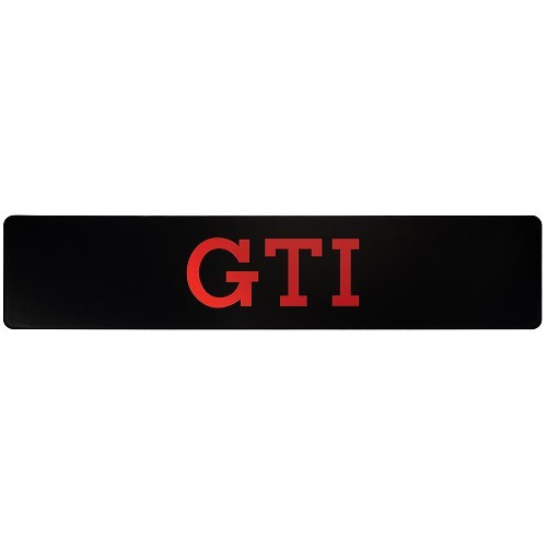  Plaque immatriculation GTI - C267559 