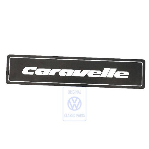  Placa numérica decorativa, inscrição "Caravelle - C272308 