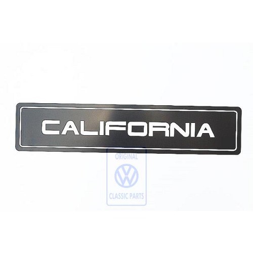  Decoratieve nummerplaat, opschrift "Californië". - C272344 