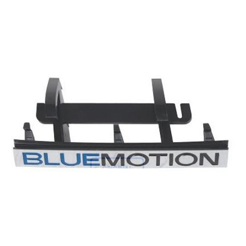 BLUEMOTION blauw en zwart verchroomde radiatorroosterbadge voor VW Golf 5 Variant Bluemotion (06/2007-07/2009)  - C274015 