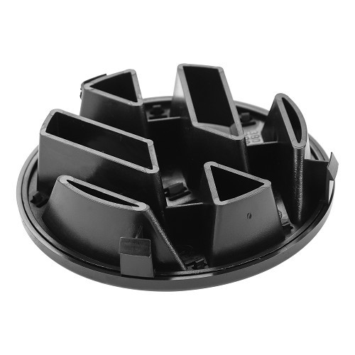 Logo VW 115mm noir satiné de calandre pour VW Golf 4 Berline Cabriolet et Variant (10/1997-06/2006)  - C275911