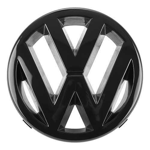  Parrilla logo VW 115mm negro satinado para VW Golf 4 Sedan Cabriolet y Variant (10/1997-06/2006) - C275911 