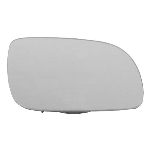  Vitre miroir convexe chauffante de rétroviseur extérieur droit dégivrant pour VW Passat B5 et B5 GP (08/1996-02/2005) - côté passager  - C289675 