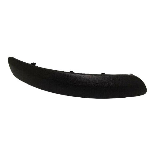  Baguette droite noir satiné de pare-chocs avant pour VW Golf 5 Plus sans lave-phares (11/2004-05/2007) - côté passager - C289765 