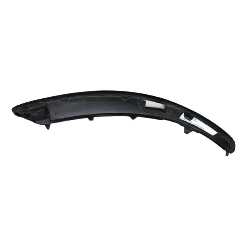 Faixa do para-choque dianteiro direito preto acetinado para VW Golf 5 Plus com lavador de faróis (11/2004-05/2007) - lado do passageiro - C289768