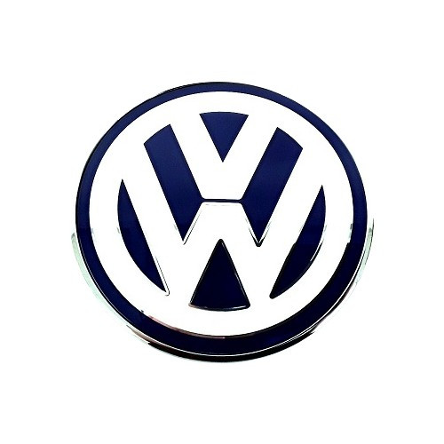  VW Sigle blau und weiß Fronthaubenaufkleber für VW New Beetle (06/2001-12/2002) - C290608 