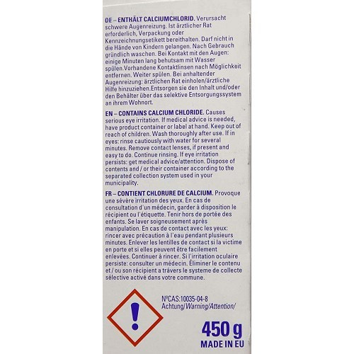 Recharge absorbeur d'humidité pour CA10200 - CA10202