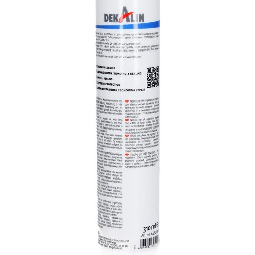 Butyl sealant DEKASEAL 1512 - black - 310 ml - CA10303