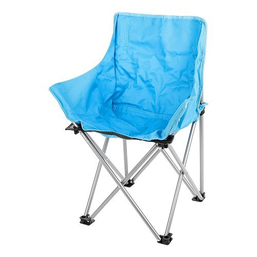     
                
                
    Fauteuil de camping pour enfant bleu azur - CA10351
